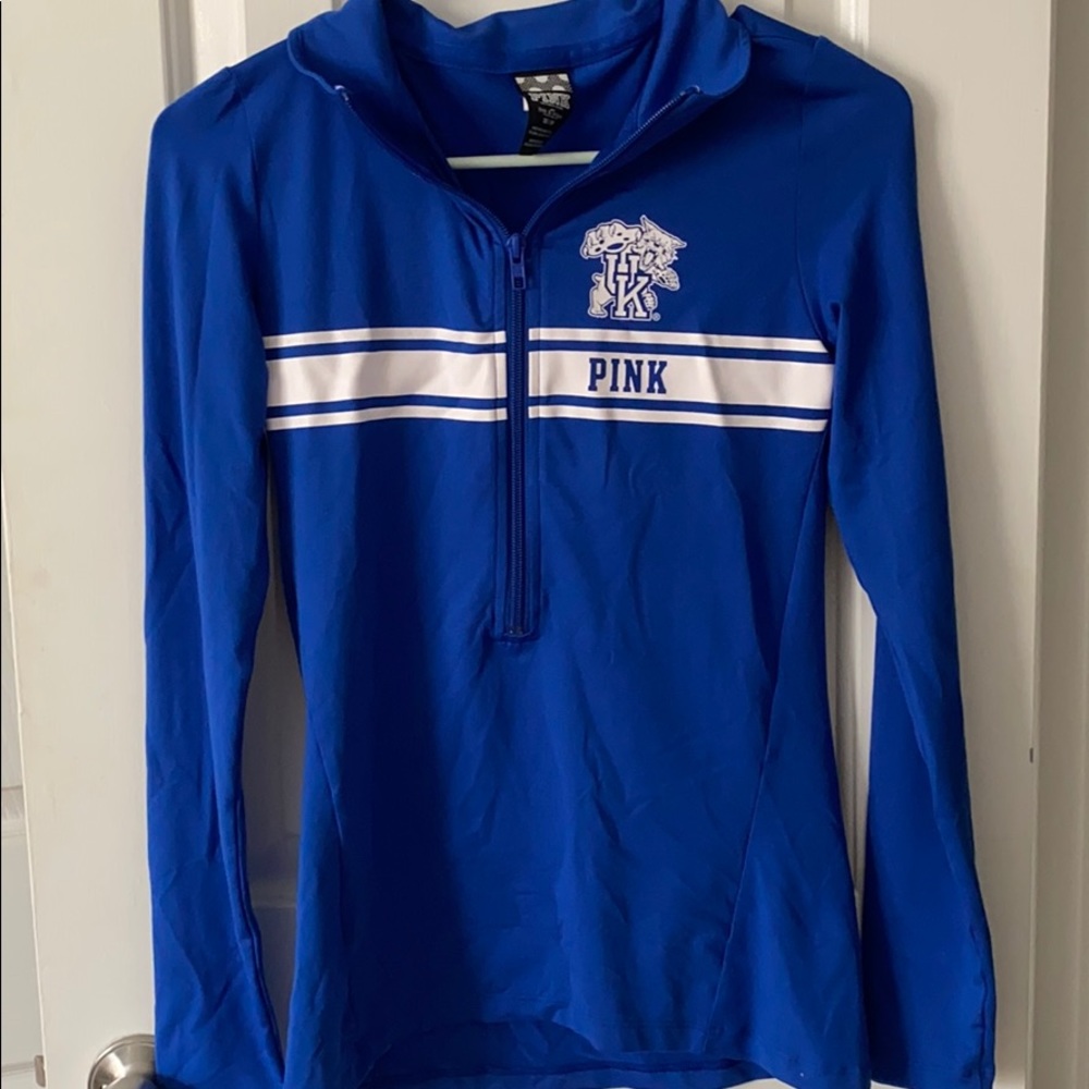 Pink University of Kentucky quarter zip